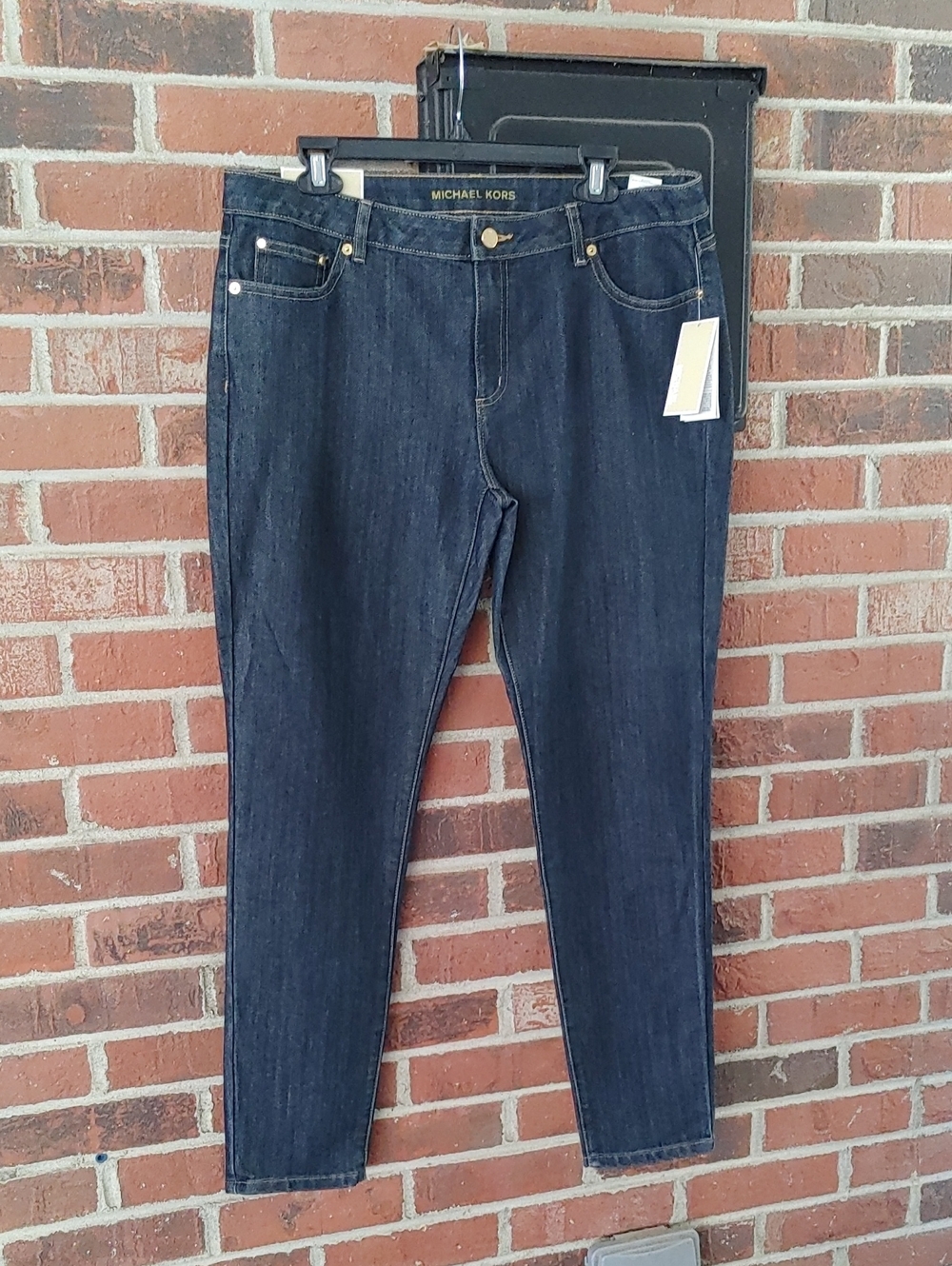 MICHAEL Michael Kors Izzy Skinny Ankle Jeans Size 12 (1032)
